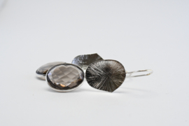 Cezanne oorhangers zilver - verschillende varianten