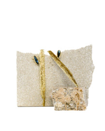 Kali statement earstuds Eden blue