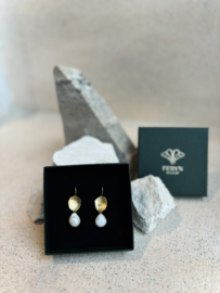 Cezanne pearl oorhangers