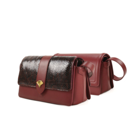 Alva Red + statement flap