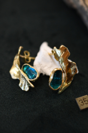 Kali earstuds green