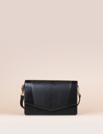 GIA Boxbag - black snake