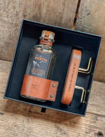 Cadeaubox Gin 20cl + visitekaarthouder