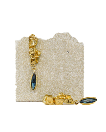 Kali earstuds blue