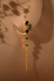 Oorhangers - verguld zilver
