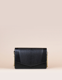 GIA Boxbag - black snake