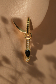 Oorhangers - verguld zilver