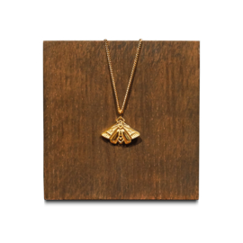 necklace butterfly gold