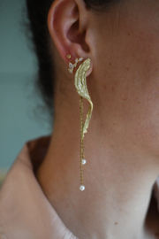 Kali earring wave pearl