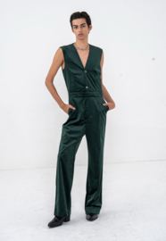 Jumpsuit MEN - Green velvet
