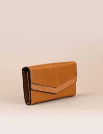 GIA  Wallet - camel croco