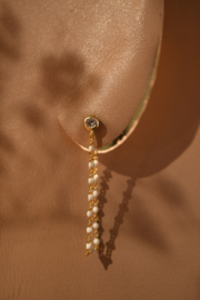 Oorhangers - verguld zilver
