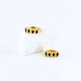 Gatsby ring oorringen