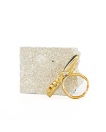 Kali statement ring blue