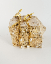 Kali earring wave pearl