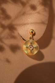 Oorhangers - verguld zilver