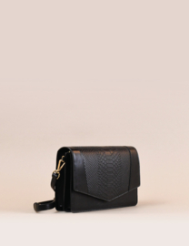 GIA Boxbag - black snake