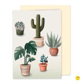 kaartje - Planten