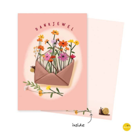 kaartje - Dankjewel