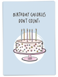 kaartje - Birthday Calories