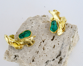 Kali earstuds green