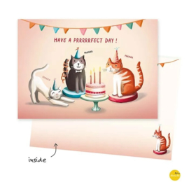 kaartje - Katten