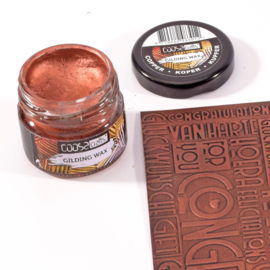 COOSA Crafts Gilding Wax 20ml - Metal Copper