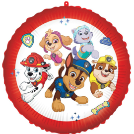 Paw Patrol - Folie Ballon Rond - 18Inch/ 46 cm