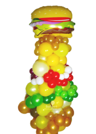 Hamburger  - XXL Folie Ballon - 28 Inch / 71cm