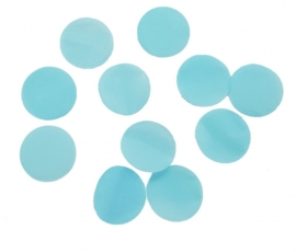 Confetti - Baby Blauw - Papier- 2 cm / 15 gr.
