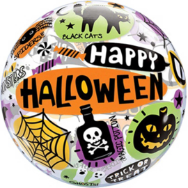 Happy Halloween - Bubbles Ballon -22Inch / 56cm