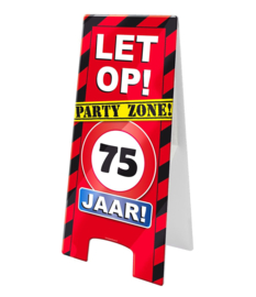 Warningsign 75 jaar