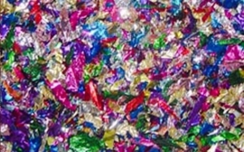 Confetti - Metallic - Div. kleuren. - 25 gr.