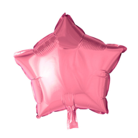 Ster - Roze - Folie Ballon - 18 Inch/46 cm