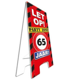Warningsign 65 jaar
