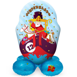 Sinterklaas - Pakjesboot -  Staande Folie Ballon - 28 Inch/72 cm