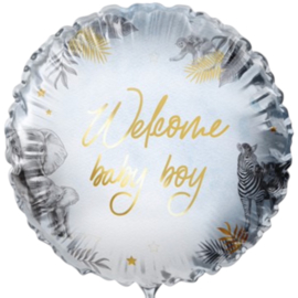Welcome baby Boy - folie ballon- 46 cm