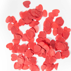 Confetti - Groot - Hartje - Rood- 14 gr.