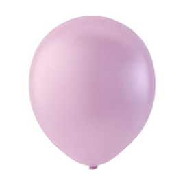 Roze ballonnen om te vullen met helium - Metallic - glans ballonnen - 30 cm - 5stk