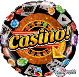 Casino ! - FolieBallon - 18 Inch/45cm