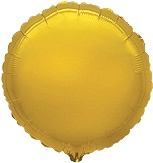 Rond - Goud - Folie Ballon - 18 Inch/45 cm