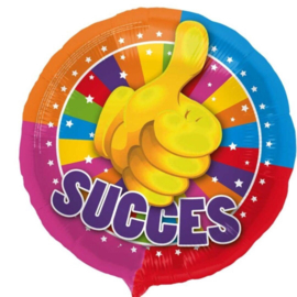 Succes - Duim omhoog - div. Kleuren - Folie Ballon - 17 Inch/ 43 cm