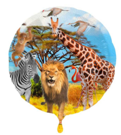 Jungle / Safari - Folie ballon -18 inch/45cm