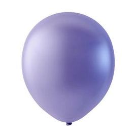 Lavendel paars ballonnen om te vullen met helium - Metallic - glans ballonnen  - 30 cm - 5stk