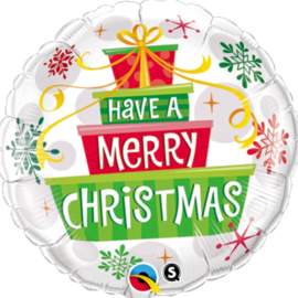 Have a Merry Christmas - Folie Ballon - 18 Inch. / 45cm