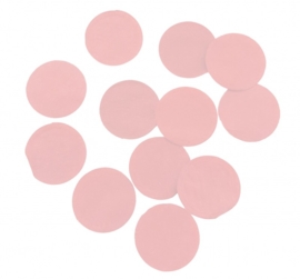 Confetti - Baby Roze - Papier- 2 cm / 15 gr.