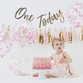 One Today - Roze Cake Smash set