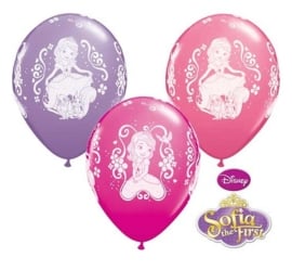 Disney Sofia The First - Latex ballon - 11 Inch/ 27,5cm