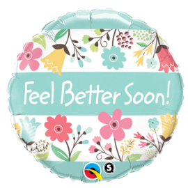 Feel Better Soon!- Rond Folie Ballon 18 inch/46cm