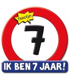 Huldeschild 7 jaar